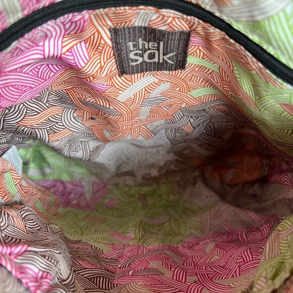 THE SAK Leather Crossbody Bag Black - Picture 10 of 12